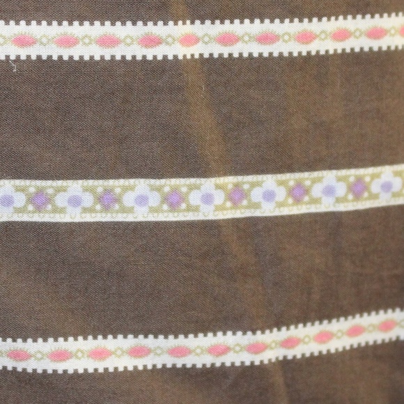 J.Crew, elastic waistband brown light weight summer skirt .... - Picture 3 of 5